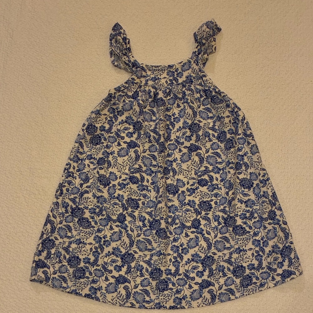 Old Navy Blue and White Floral Dress